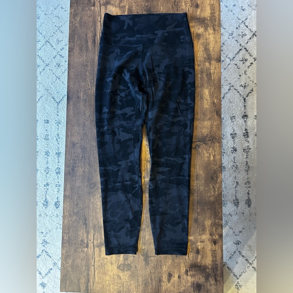 Lululemon Align Pant II Camo Deep Coal Multi